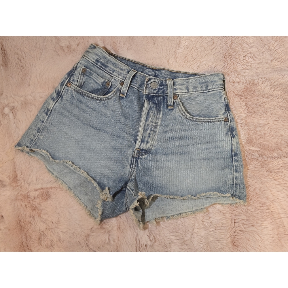 Classic Blue Denim Women's Shorts